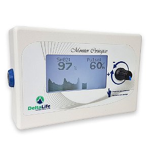 DL400 Monitor Cirúrgico Oxipet Veterinário Portátil