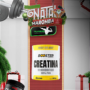 Creatina 100% Pura Booster 300g
