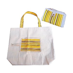 Sacola Sustentável Eco Bag - Amarelo