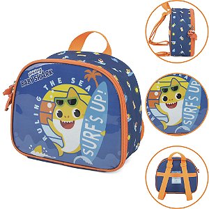 Baby Shark - Lancheira Infantil Azul