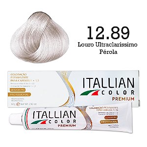 Coloração Capilar 12.89 Louro Ultraclaríssimo Pérola | Itallian Color