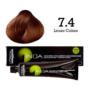 Coloração INOA 7.4 Louro Acobreado | L'Oréal Professionnel