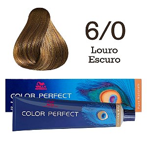 Coloração 6/0 Louro Escuro Color Perfect | Wella Professionals