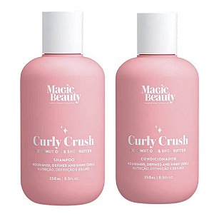 Kit Shampoo + Condicionador Curly Crush Cachos Magic Beauty