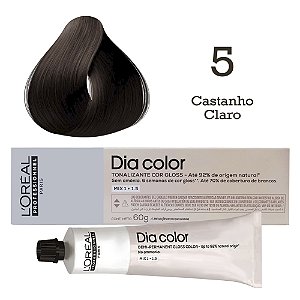 Tonalizante Dia Color 5 Castanho Claro | L'Oréal Professionnel