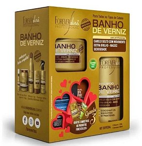 Kit Especial Banho De Verniz Forever Liss Com Brinde