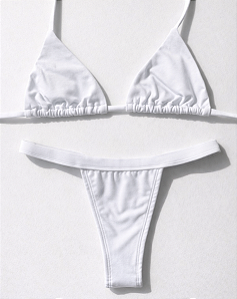Biquíni Leblon Fita Top Cortininha Branco
