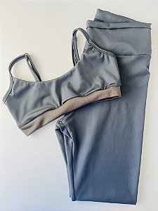 Conjunto Wave Flow Cinza
