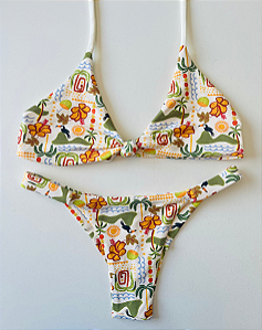 Biquíni Encantos do Vale Top Nó