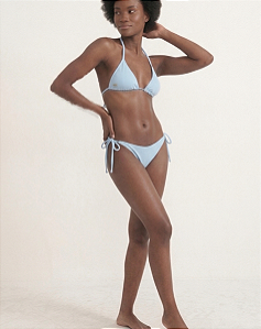 Biquíni Catita Top Cortininha Azul Candy