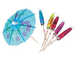 guarda-chuva decorativo florido