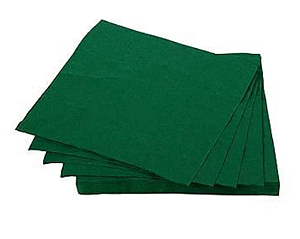Guardanapo de papel Verde Escuro 24x24 cm c/ 20 unidades