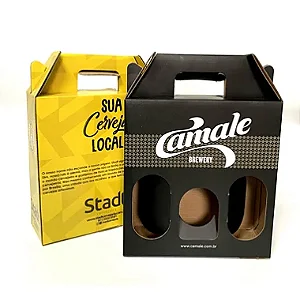1.000 Caixas G3 Garrafas Papelão Offset 500/600 ml