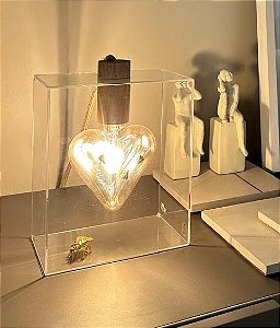 Luminária Coração Apertado Abelhas ®