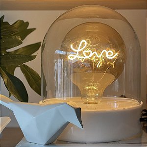 Luminária Redoma Love