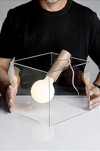 Luminária Bubble Inclinada