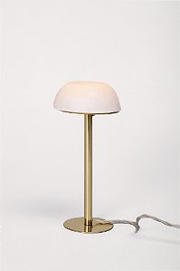 Luminária Cogumelo Dourada