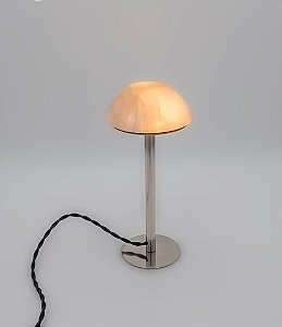 Luminária Cogumelo Prata