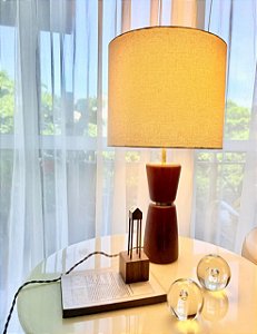 Luminária Abajur Fun Maçarandubá