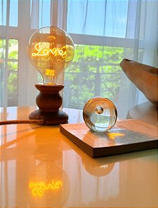 Luminária Fun Xilo Cedro