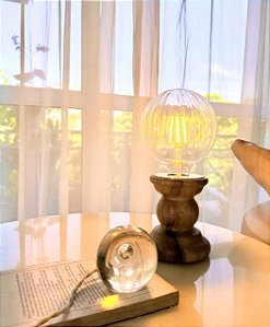 Luminária Fun Xilo Freijó