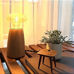 Luminária Fun Xilo Jequitibá