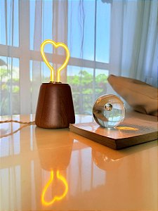 Luminária Fun Xilo Maçaranduba