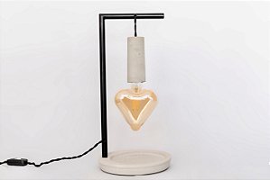Luminária Amor Concreto