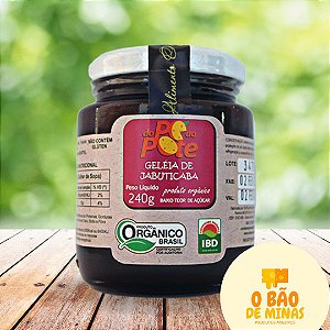 Geleia de Jabuticaba Orgânica - Do pé ao Pote - 240g