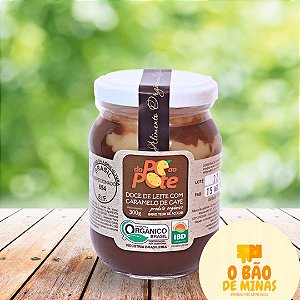 Doce de Leite com Caramelo de Café Orgânico - Do pé ao pote - 300g