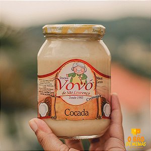 Creme de Abóbora com Coco 400g - Doces São Lourenço