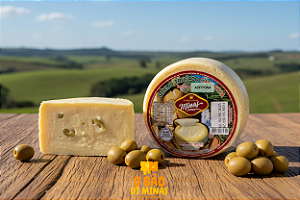 Queijo Trufado com Azeitona - 490g
