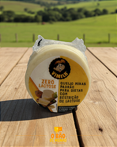 Queijo Sem Lactose - Minas Padrão - 530g