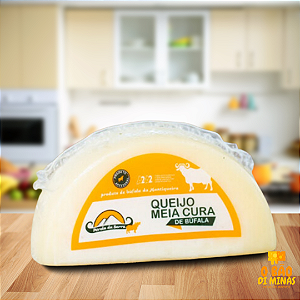 Queijo Meia Cura da Búfala - 450g