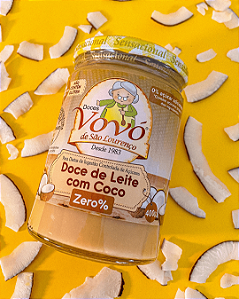 Doce de Leite com Coco Zero Açúcar - 400g