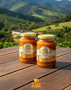 Doce de Abóbora com coco - 2 Potes de 650g