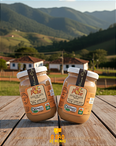 Doce de Leite Puro Orgânico - 2 Potes de 300g - Do pé ao Pote
