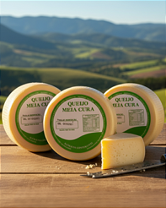 Kit 3 Queijo Meia Cura