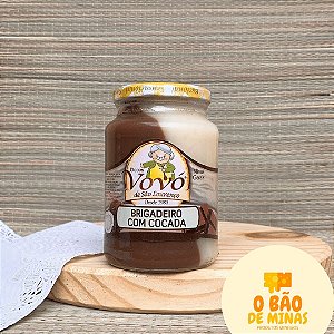 Doce de Brigadeiro com Cocada 650g