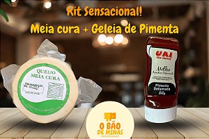 Kit Sensacional - Meia Cura e Geleia de Pimenta