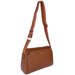 Bolsa Média Alça Tecido Confortável Veryrio VR3523 - Drancy Marrom