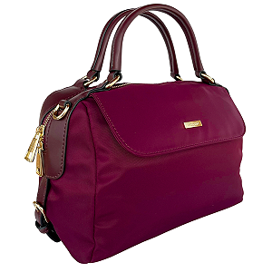 Bolsa de Nylon Média Baú Veryrio Premium VR3743 - Versalhes Vinho