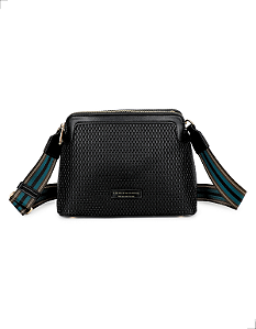Bolsa Pequena Tiracolo Veryrio Original VR3475 - Toulouse Preta