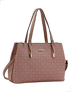 Bolsa Feminina Grande Chenson Original Elemento Gráfico 3485285 Greenlay3 Rose
