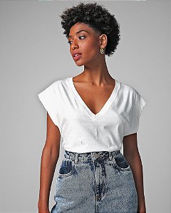 Blusa Simples Criss Cross