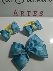 kit  1 LAÇO CATAVENTO E  1 PAR  LAÇO GRAVATINHA P