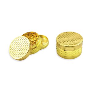 Dichavador de metal D&K - Honey Gold 50mm