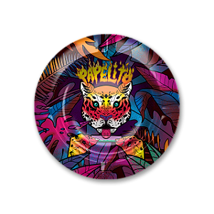 Cinzeiro de Metal Redondo Papelito - Onça