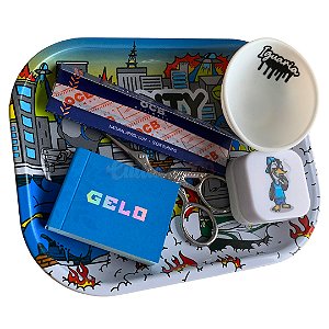Kit na Bandeja Pequena – City Squadafum