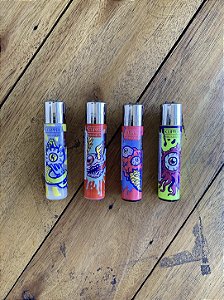 Isqueiro Clipper Grande - Monster Eyes